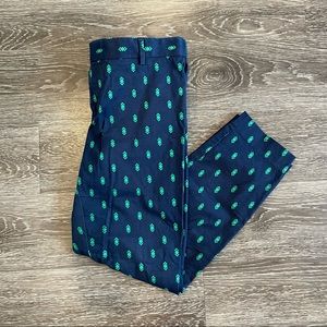 Gap Printed Slim Cropped Pants